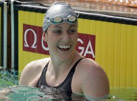 Five-time Olympic gold medalist Missy Franklin announced her retirement from competitive swimming on Wednesday. (Image: Getty)