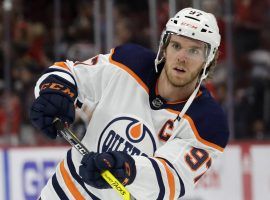 Connor McDavid wonâ€™t stay on the board long in your NHL fantasy hockey draft. (Image: Nam Y. Huh/AP)