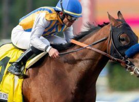 Bob Baffert's unbeaten Nadal is the 5/2 favorite in the tougher of the two Arkansas Derby divisions. (Image: AP)