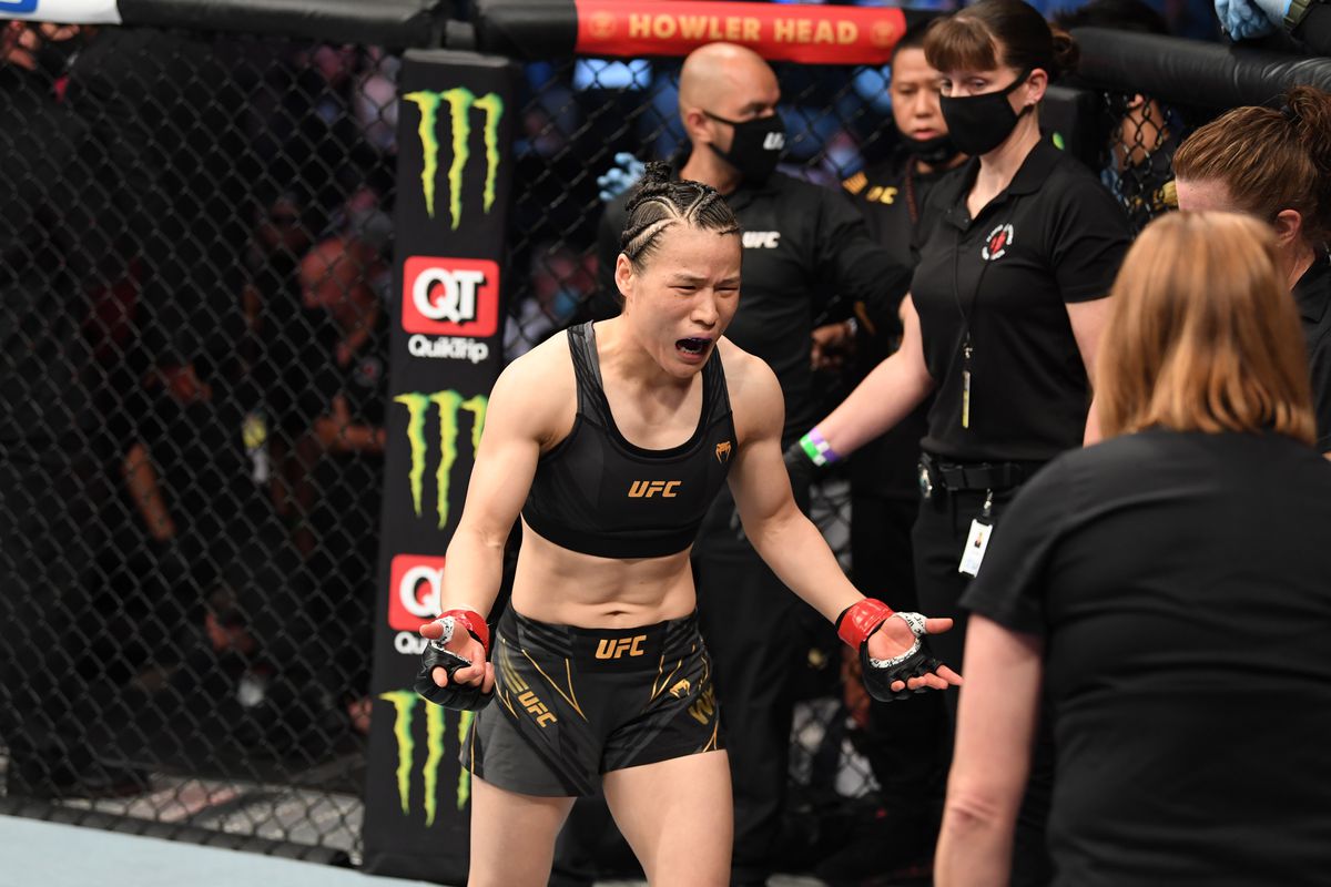 UFC 261 Namajunas Weili