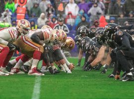 Baltimore Ravens and San Francisco 49ers are co-favorites to win Super Bowl LV in 2021. (Image: Patrick Smith/Getty)