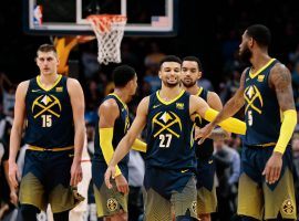 The Denver Nuggets, led by center Nikola Jokic (15), will be one of the teams to beat in the Western Conference in 2019-20. (Image: Isaiah J. Downing/USA Today Sports)