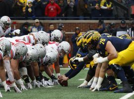 Ohio State will travel to Michigan on Saturday for the latest edition of â€œThe Game,â€ one with massive playoff implications. (Image: Paul Sancya/AP)