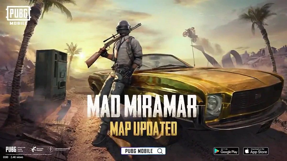 PUBG Mobile Update Miramar Sandstorms Mad