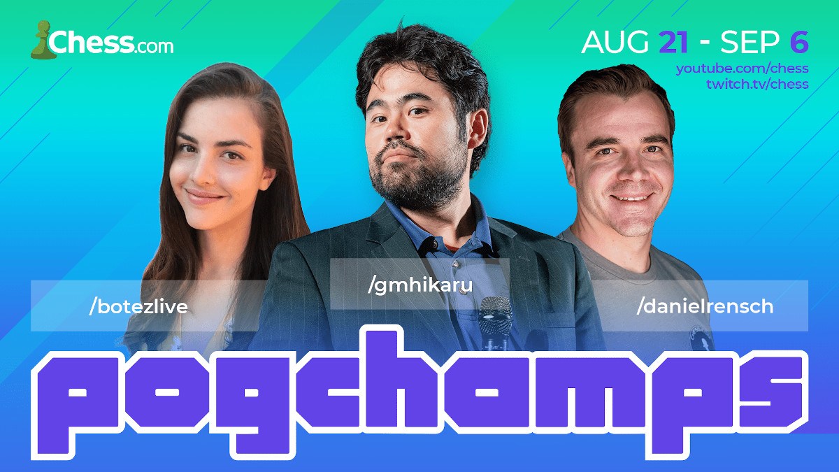 Pogchamps 2 chess tournament