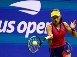 Qualifier Emma Raducanu hasnâ€™t dropped a set at the US Open, and will now face Leylah Fernandez in a historic US Open womenâ€™s final. (Image: Frank Franklin II/AP)