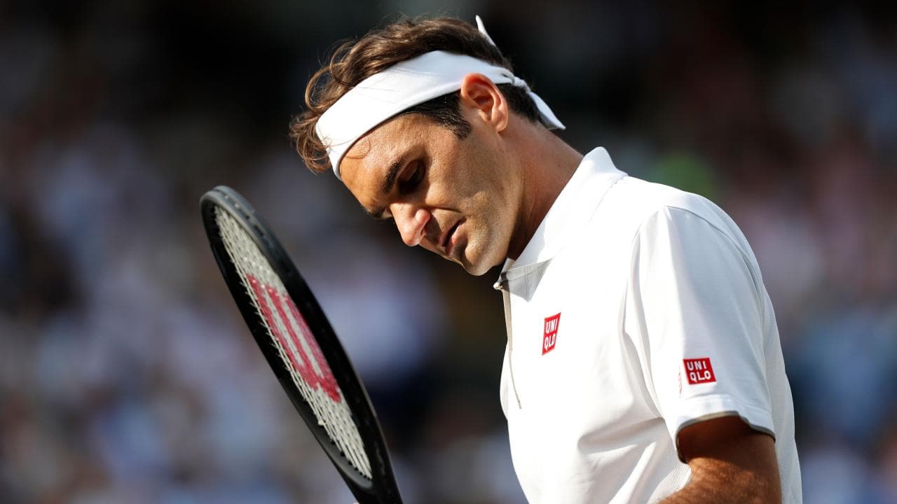 Roger Federer injury setback