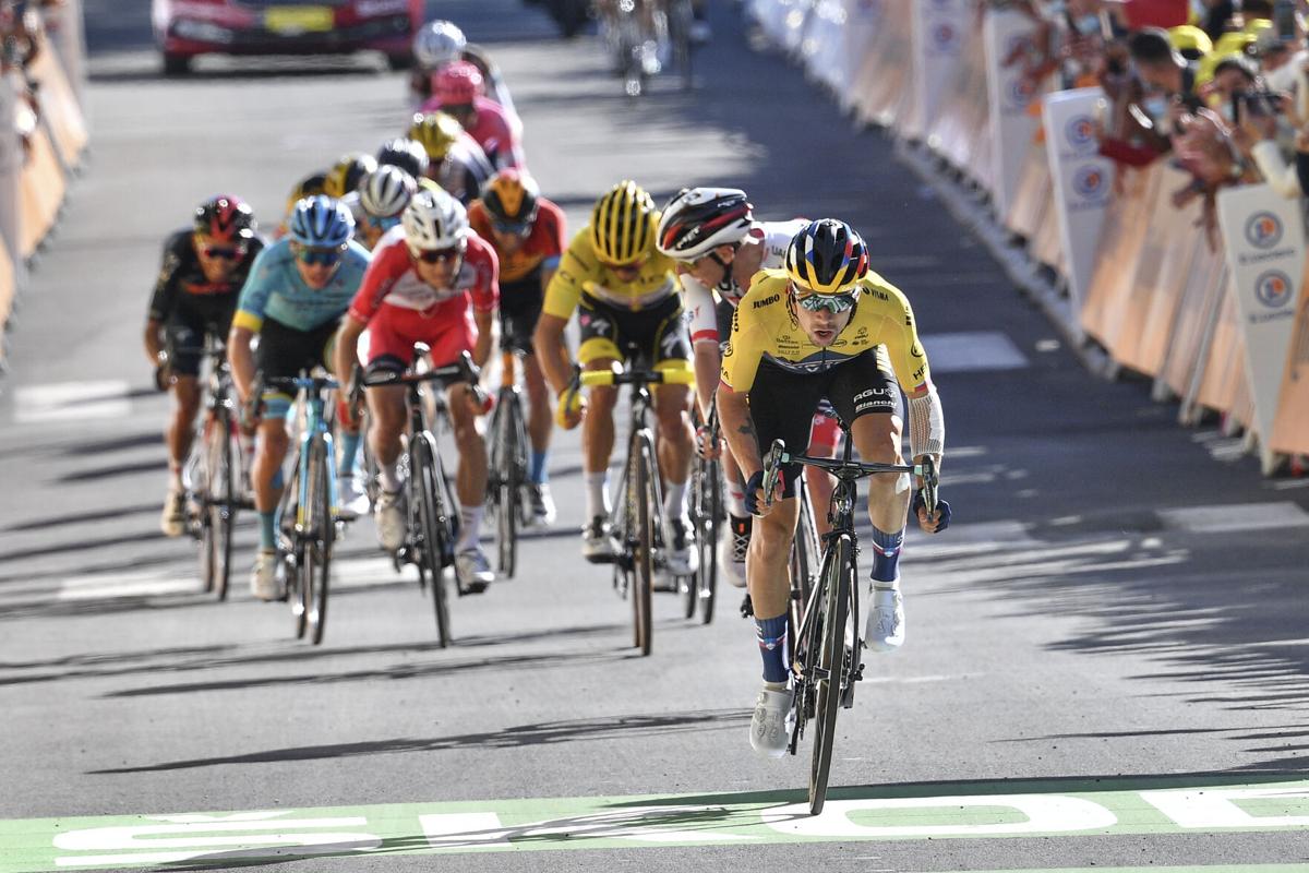 Primoz Roglic Tour de France Stage 4 Orcieres-Merlett