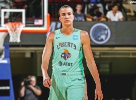 Sabrina Ionescu, the New York Liberty's #1 draft pick, has already made a big splash. (Image: Amber Matsumoto/Yahoo Sports)