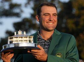 Scottie Scheffler won the 2022 Masters, but heâ€™s still not the favorite heading into the next major tournament, the PGA Championship. (Image: David J. Phillip/AP)