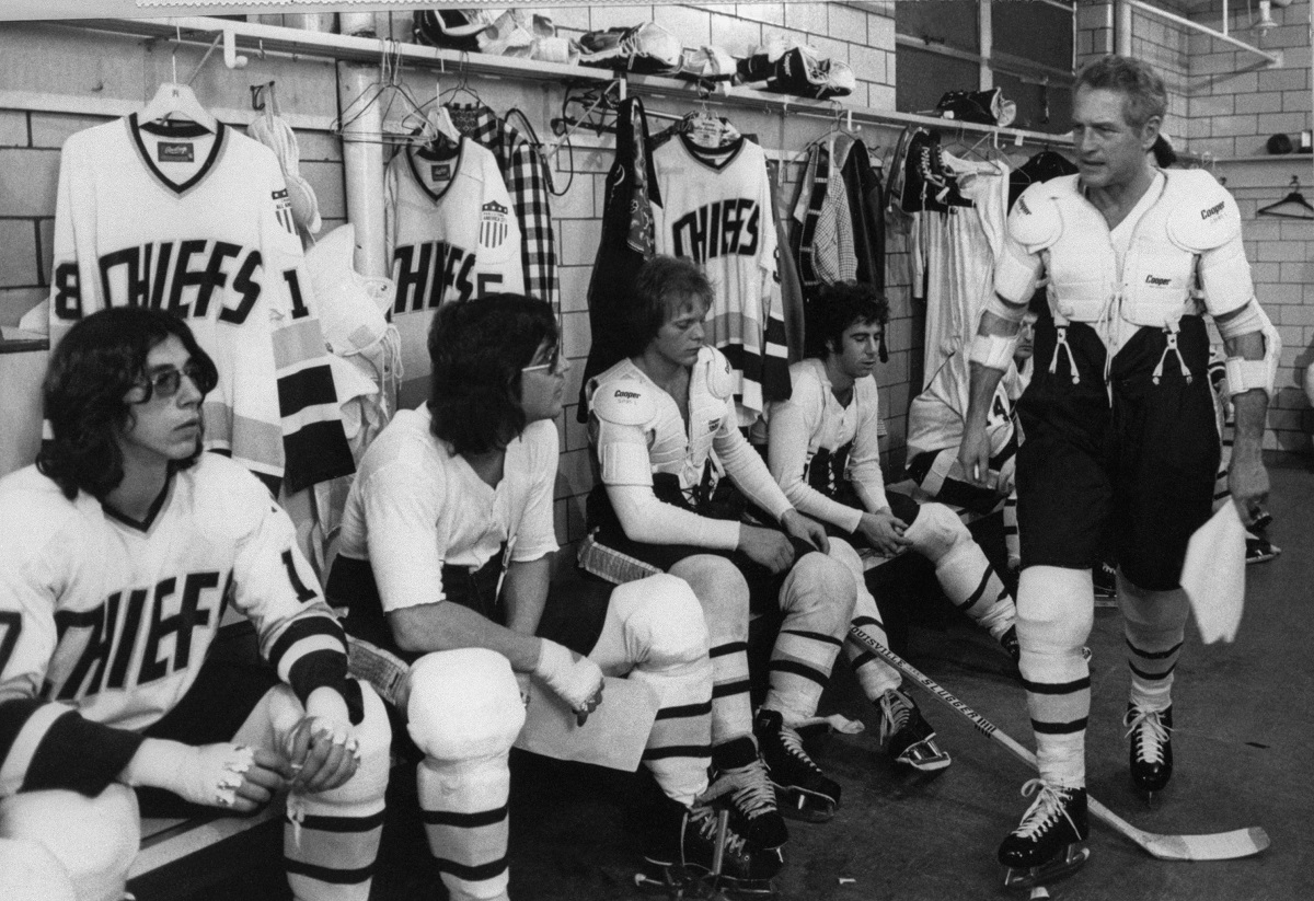 Hockey Movies Slap Shot Paul Newman Hanson Brothers