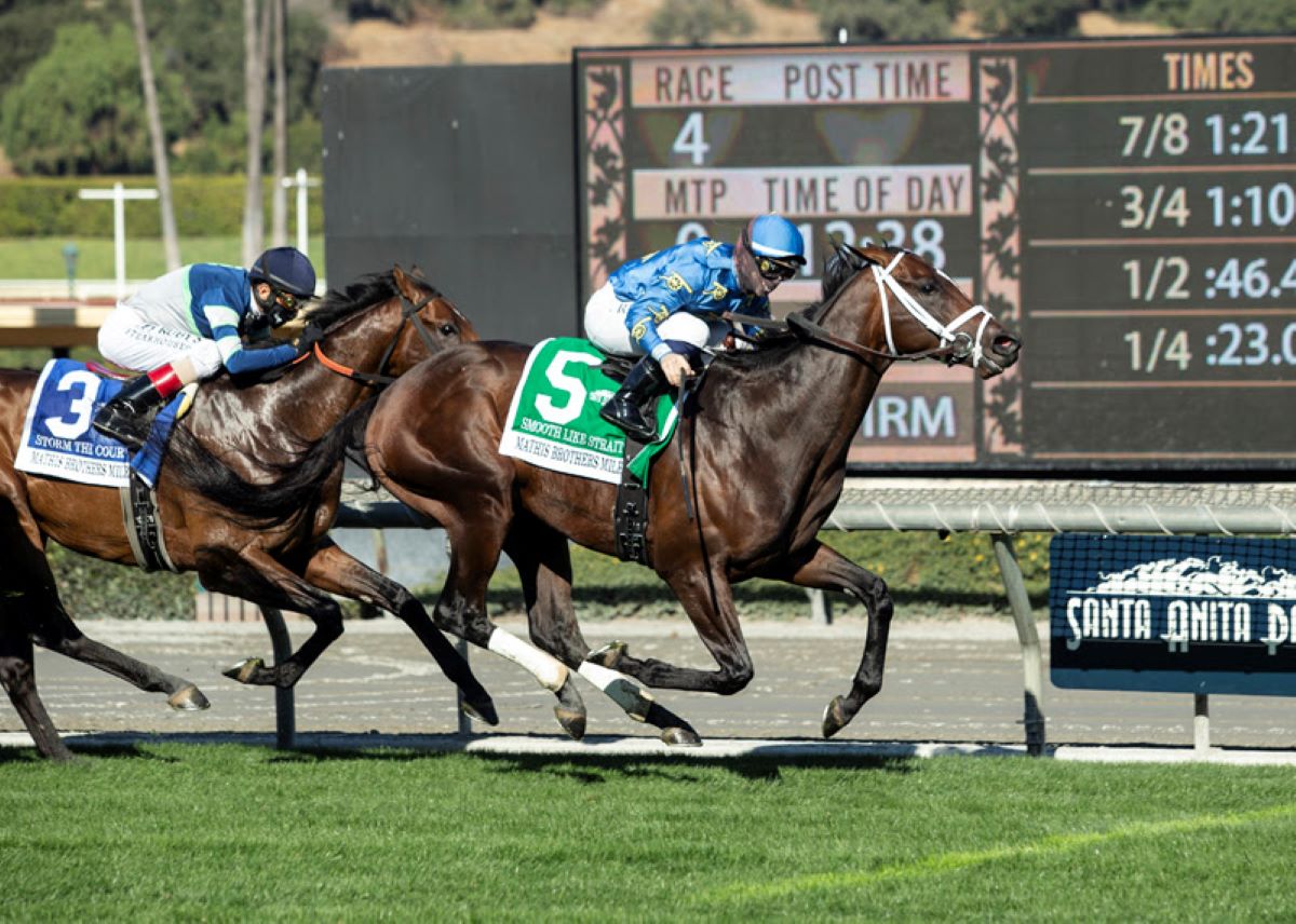 Smooth Like Strait-Santa Anita Opener