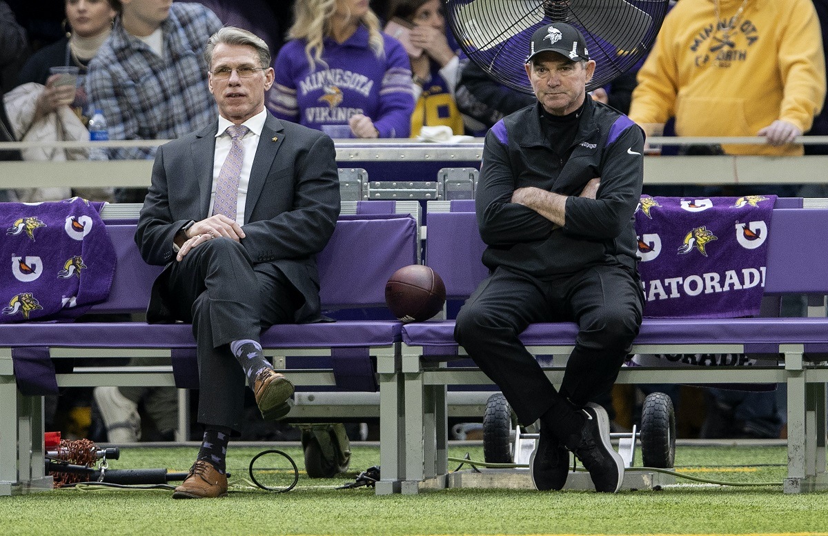 Black Monday Minnesota Vikings fired fire head coach Mike Zimmer GM Rick Spielman