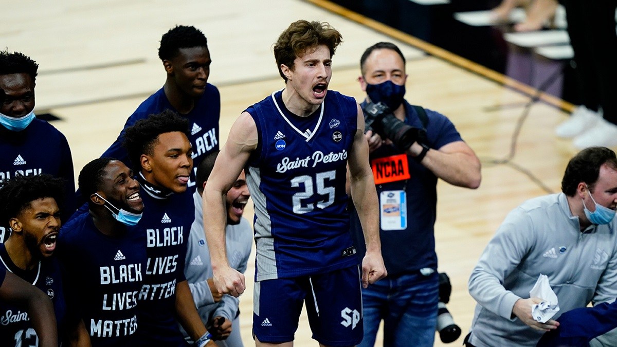 Saint Peter's Peacocks Upset Cinderella March Madness New Jersey bettors NJ