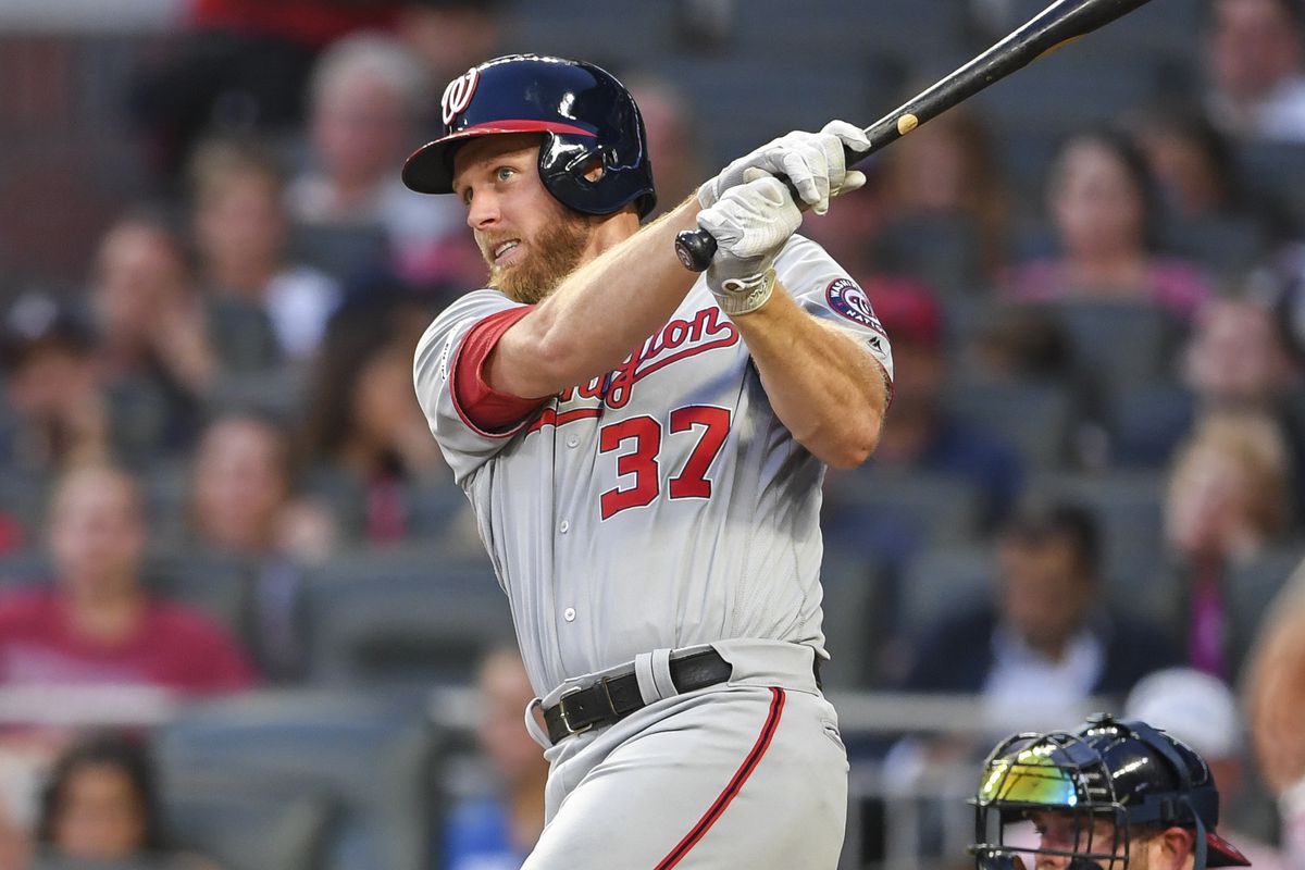 Stephen Strasburg Nationals Braves