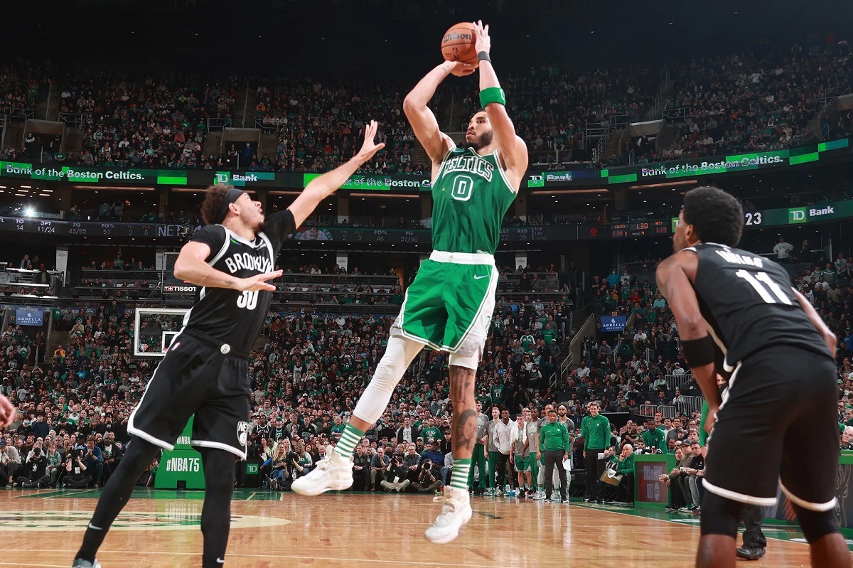 Jayson Tatum 54 points boston celtics Brooklyn Nets