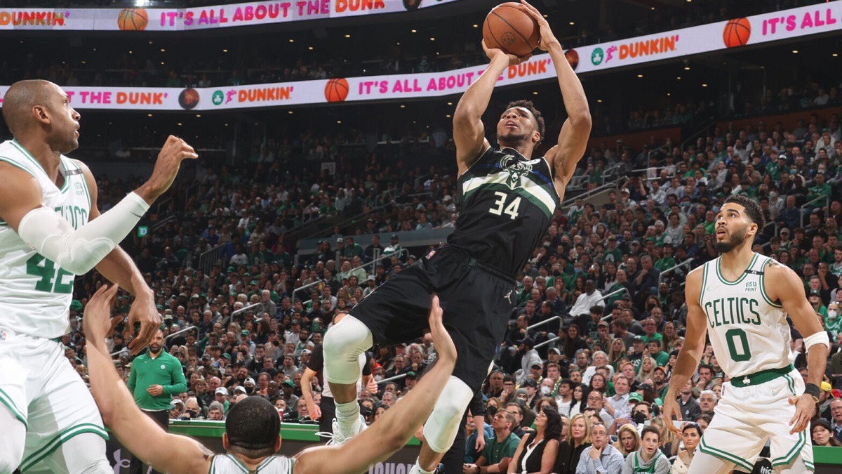 Greek Freak Milwaukee Bucks Boston Celtics Game 6 Jayson Tatum