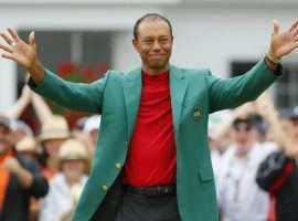 Tiger Woods won the Masters, but is still fetching 100/1 odds to win the 2019 Grand Slam. (Image: Getty)