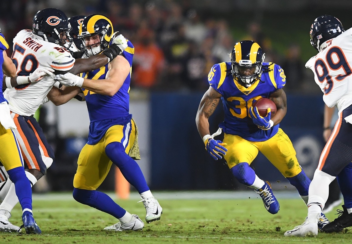 Todd Gurley LA Rams Home Dog Alert Monday Night Football