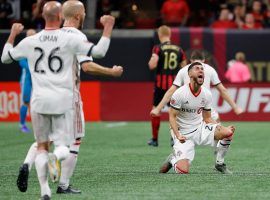 Toronto FC came from behind to defeat Atlanta United and reach the MLS Cup final for the third time in four years. (Image: Kevin C. Cox/Getty)