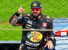 Martin Truex Jr. is among the favorites to win the Pennzoil 400 at Las Vegas Motor Speedway on Sunday. (Image: Mark J. Rebilas/USA Today Sports)