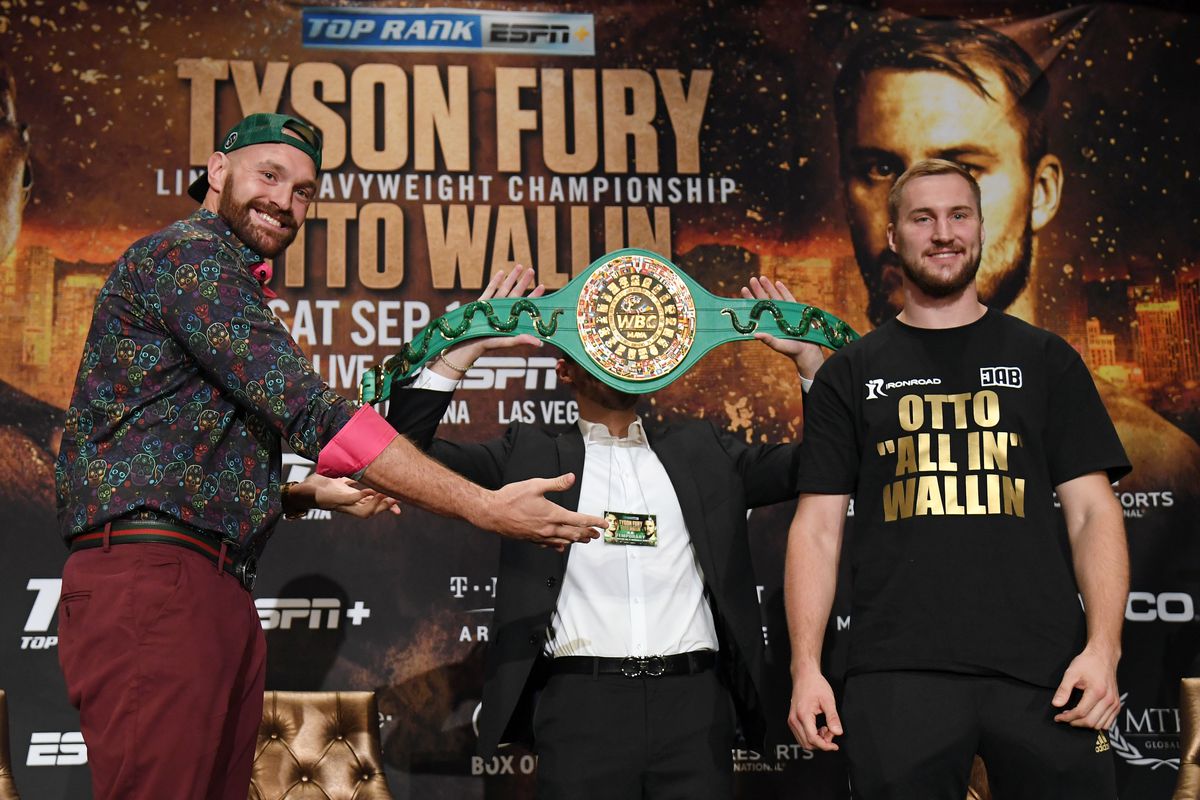 Tyson Fury Otto Wallin