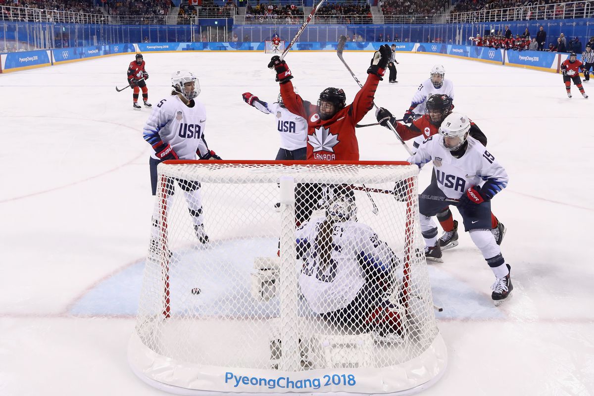 USA Canada women’s hockey