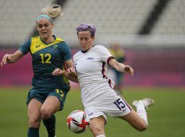 The United States managed to advance in Olympic womenâ€™s soccer, and remains the favorite to win gold at the Tokyo Games. (Image: Fernando Vergara/AP)