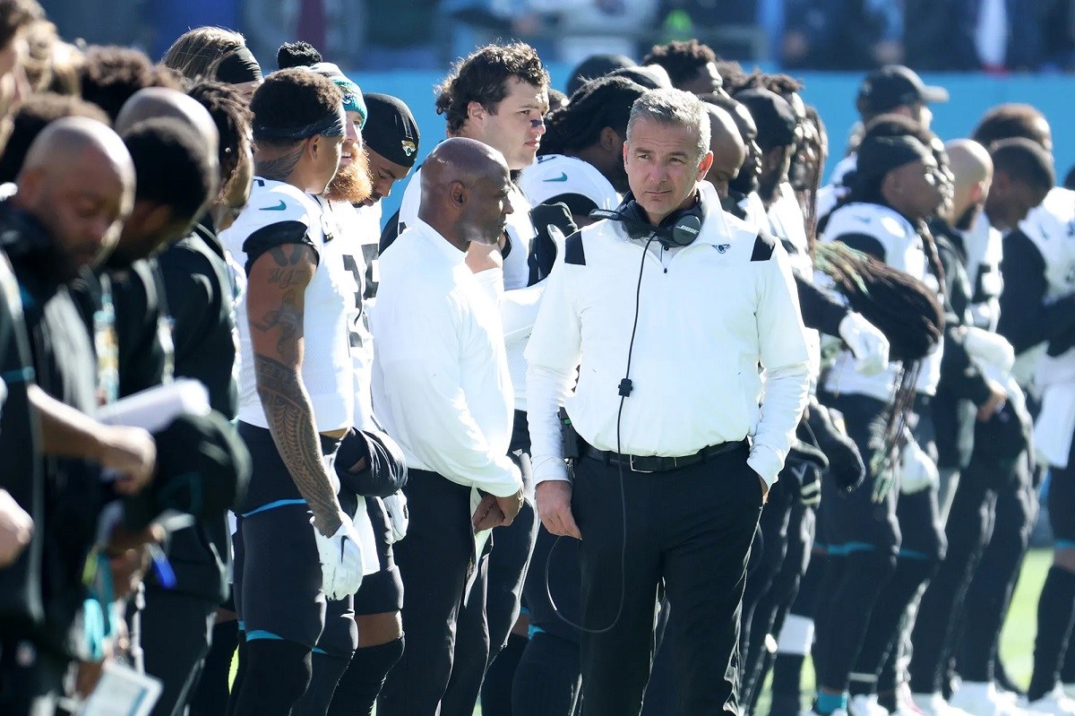 Jacksonville Jaguars fire fired head coach Urban Meyer