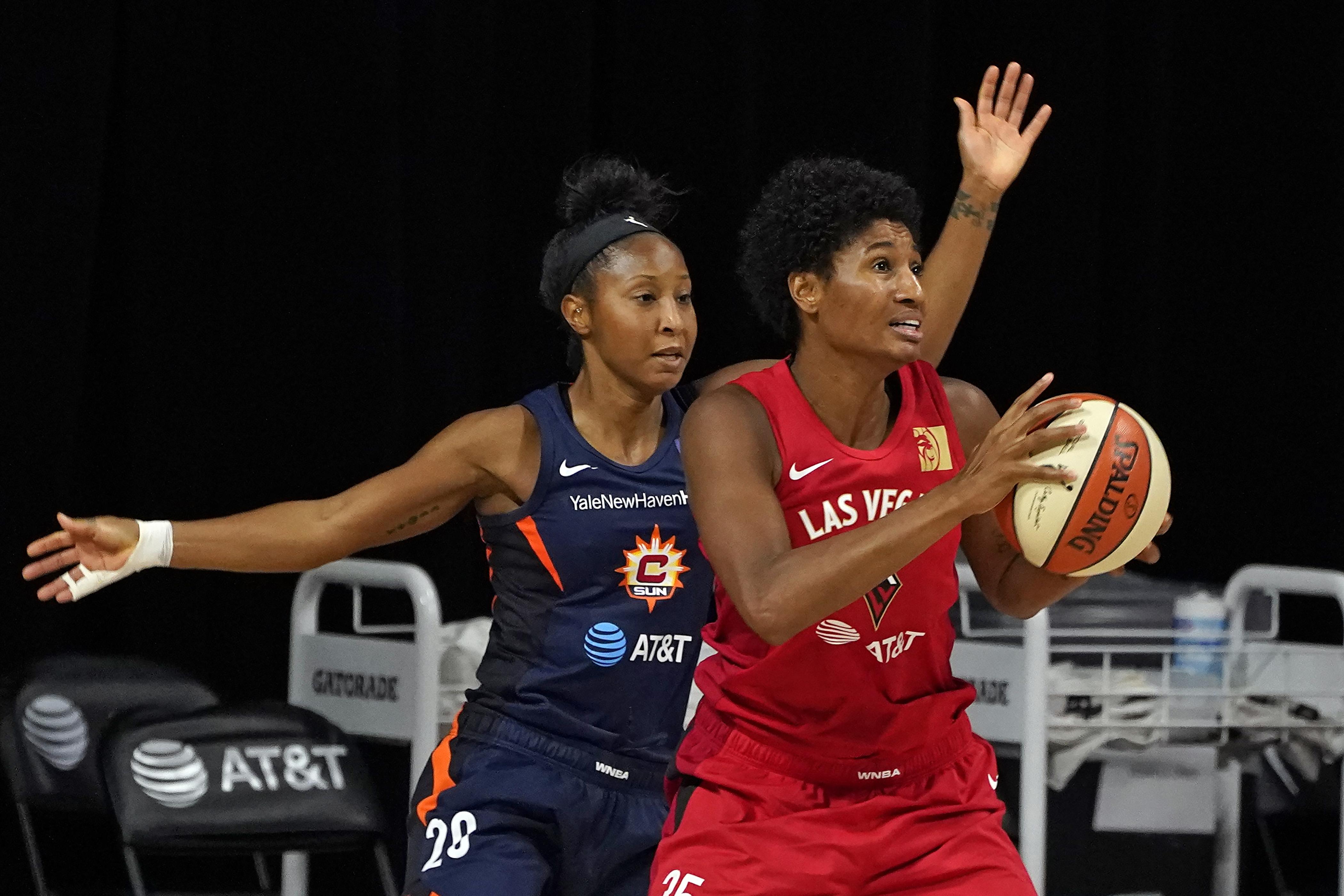 WNBA playoffs Aces Sun