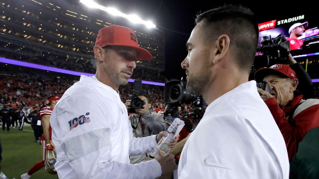 Kyle Shanahan, Matt LaFleur NFC Championship