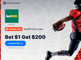 Bet365 Promo Code for Tonight’s Super Bowl: Bet $1 & Get $200 in Free BetsÂ 