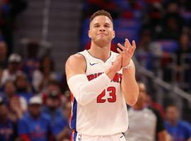 Blake Griffin is adjusting to life as a Detroit Piston and the team has won all three games since his arrival. (Image: Getty)