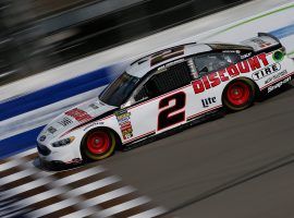 If pole sitter Brad Keselowski wins the Consumers Energy 400 at his hometown track in Michigan, he will be the 10th different driver in as many races to win in a stretch that dates back to the beginning of June. (Image: Getty)