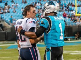 Tampa Bayâ€™s Tom Brady and New Englandâ€™s Cam Newton are on different teams as they begin NFL Week 1â€™s 2020 season. (Image: Getty)