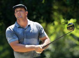 Bryson DeChambeau is now the favorite to win the Masters at a couple of sportsbooks after winning the Rocket Mortgage Classic on Sunday. (Image: Getty)