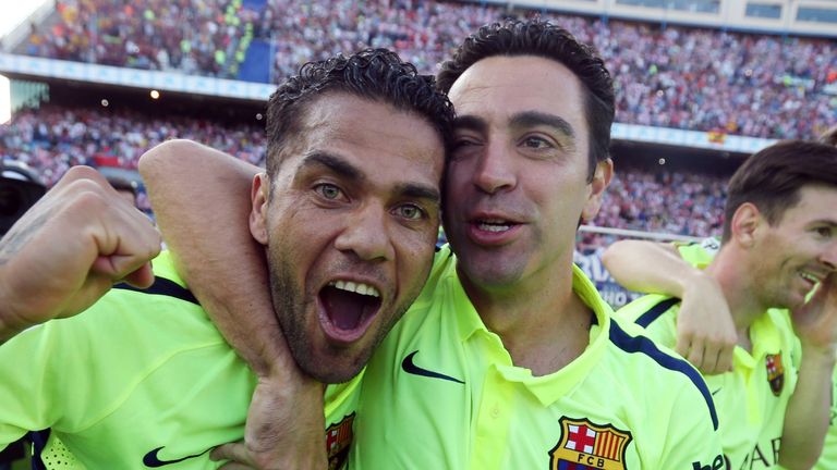 Dani Alves - Xavi