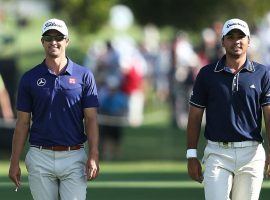 Jason Day and Adam Scott are the team favored to win the Zurich Classic this week. (Image: Phil Hillyard)