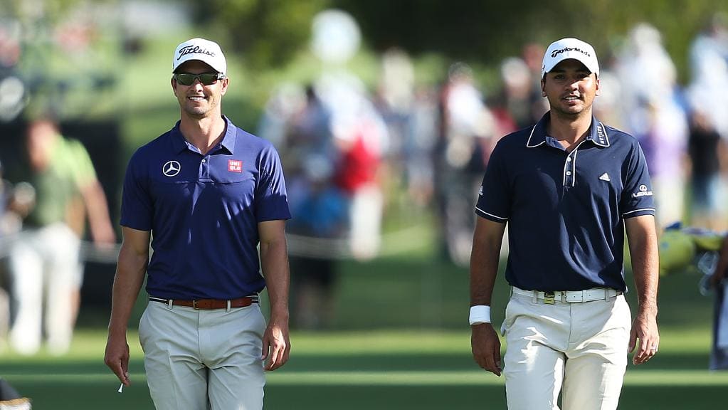 Adam Scott and Jason Day