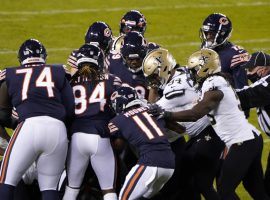 After Chicago wider receiver Javon Wims sucker-punched New Orleans defensive back C.J. Gardner-Johnson a huge fight ensued in one of several NFL Week 8 highlights. (Image: USA Today Sports)