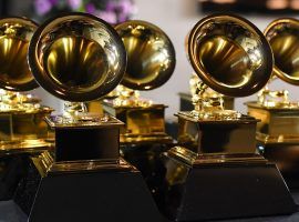 Mandatory Credit: Photo by MJ Photos/REX/Shutterstock (9336009a)
Grammy Awards
60th Annual Grammy Awards, Press Room, New York, USA - 28 Jan 2018