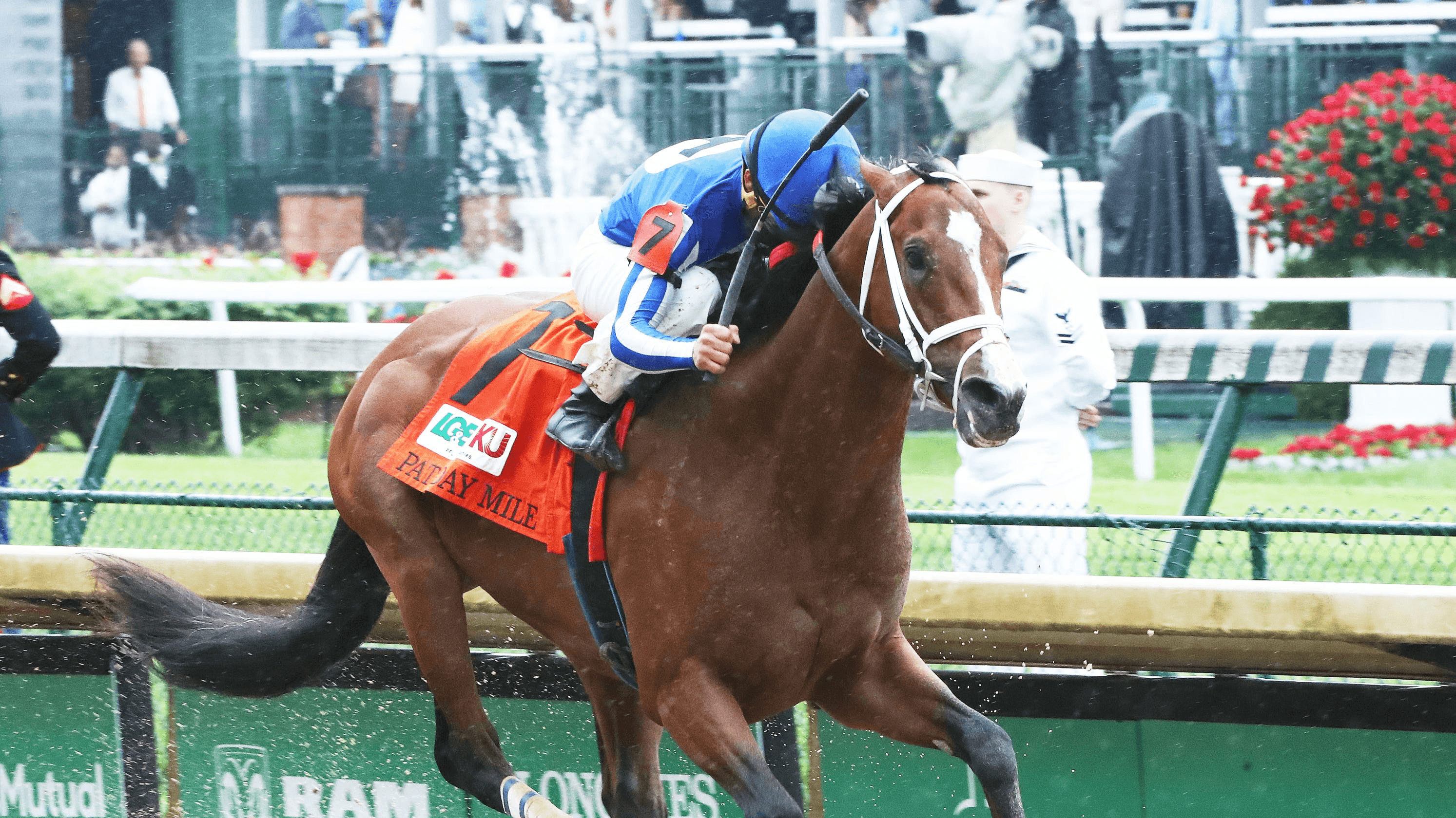 Mr. Money ridden by Gabriel Saez at Churchill Downs