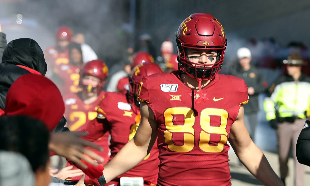 Iowa State Cyclones tight end Charlie Kolar