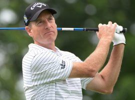 Jim Furyk will make his PGA Tour Champions debut at this weekâ€™s The Ally Challenge. (Image: UPI)