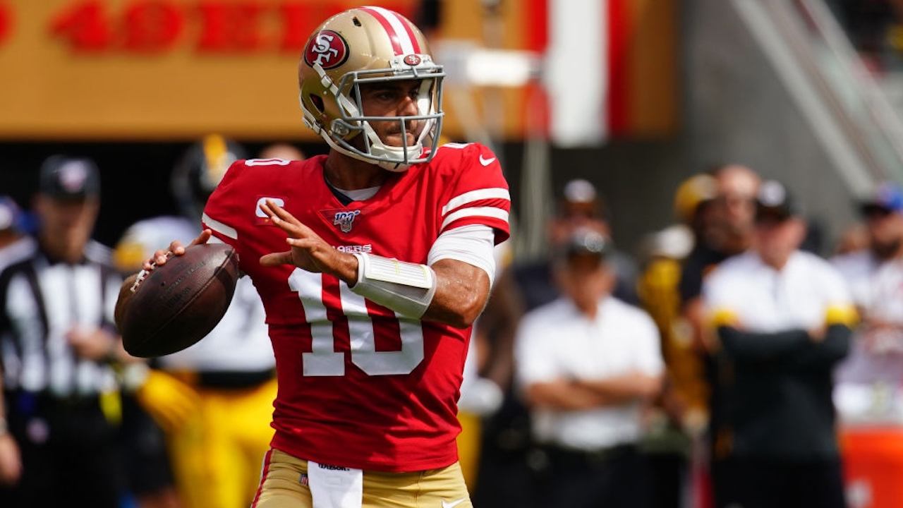 San Francisco quarterback Jimmy Garoppolo