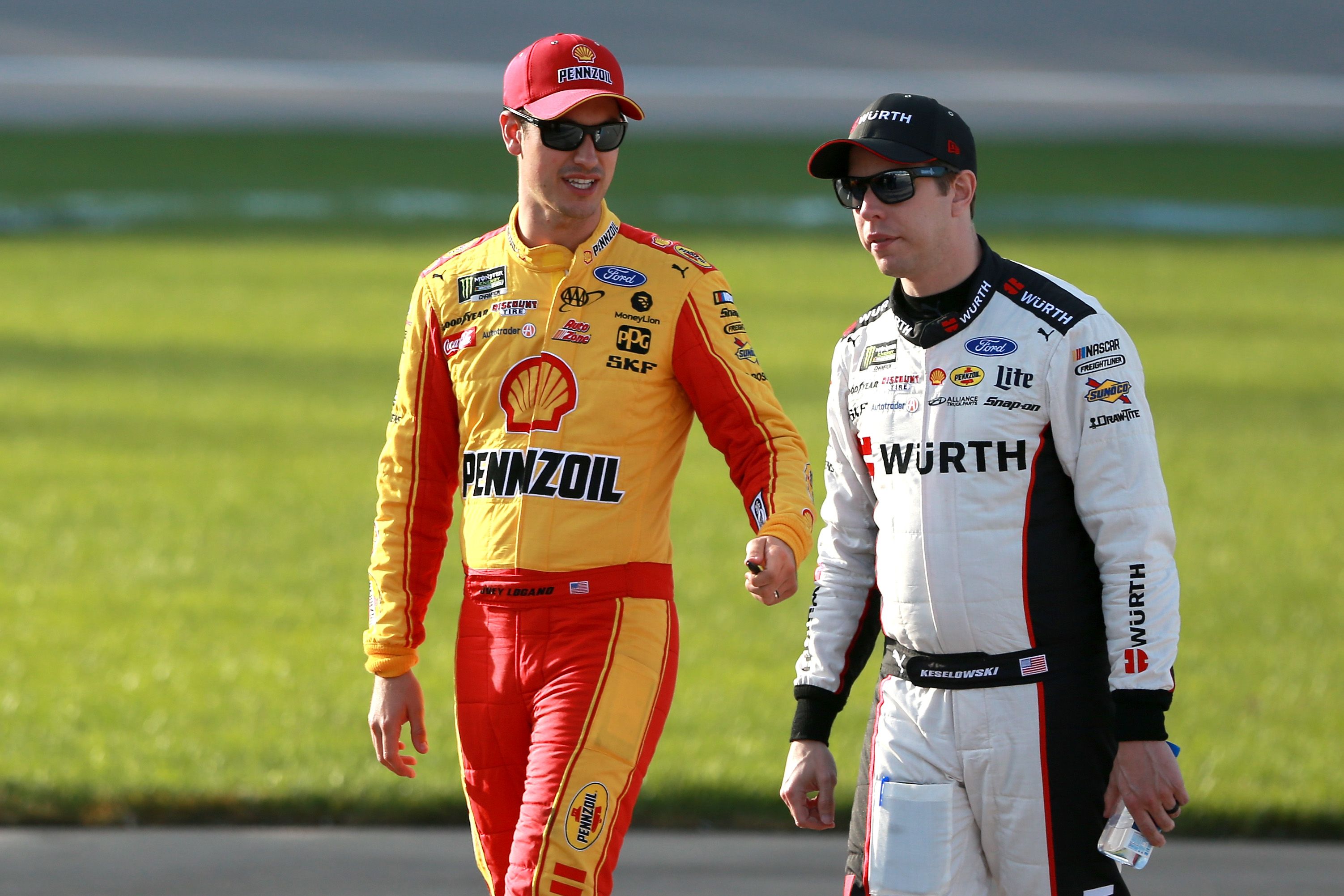 Joey Logano, Brad Keselowski Darlington race 