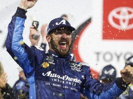 Martin Truex Jr. won his first race of the season at Richmond on Saturday night. (Image:AP)