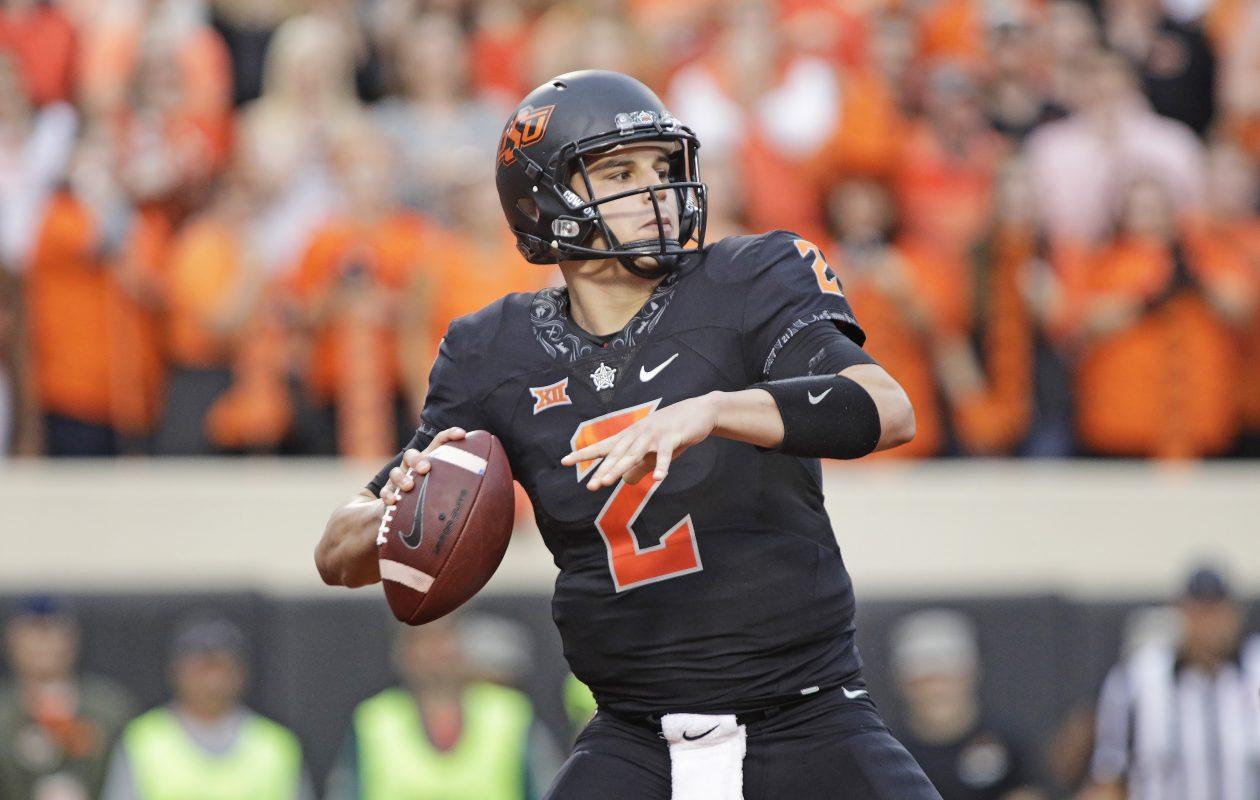 Quarterback Mason Rudolph