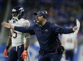 Chicago coach Matt Nagy needs a victory in Thursdayâ€™s Cowboys-Bears game to keep the team in the playoff hunt. (Image: AP)