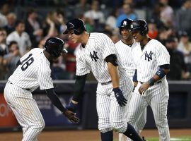 With a powerful hitting lineup, bookmakers have the New York Yankees as the favorite to win the 2018 World Series. (Image: Noah Murray/USA Today)